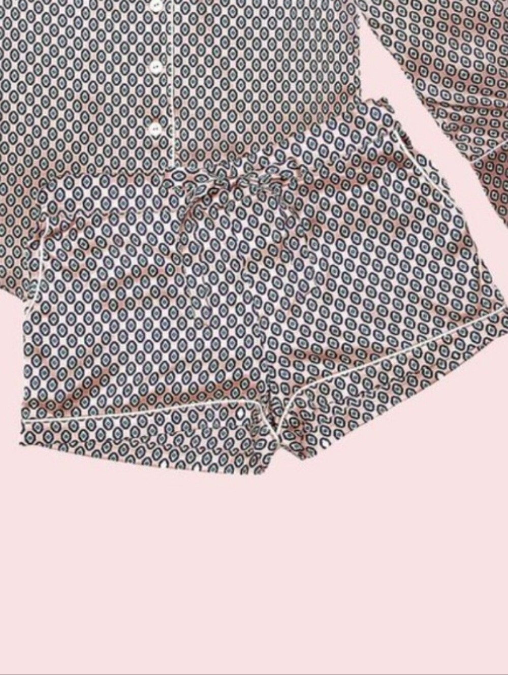 Olivia Von Halle Silk Boxer Shorts w/Pockets NWOT